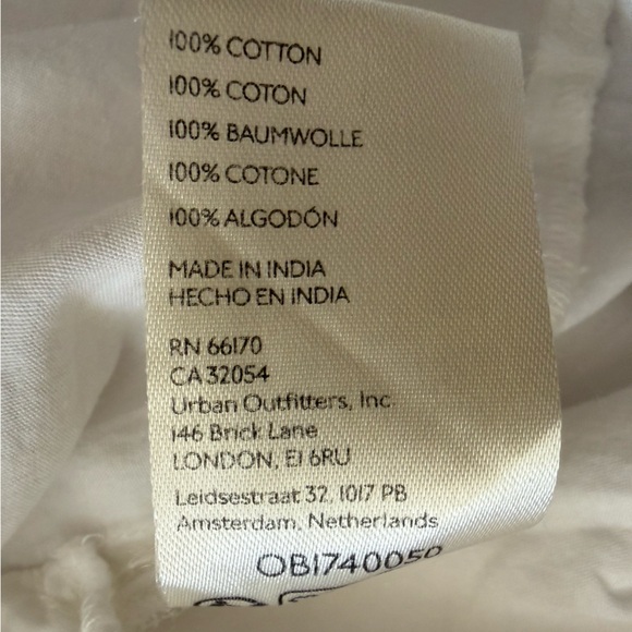 Free People Catalina Mini Dress Crisp White Cotton Beachy Coastal Size Small - Picture 6 of 8